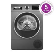 Bosch 9Kg Heatpump Dryer Graphite