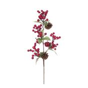 Berry Pinecone Spray 71Cm image