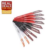 Faithfull Sabre Saw Blade Set 10 Piece image