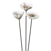 Heaven Sends White Ceramic Flower 8X7.9X4.9Cm