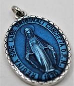 Large Lacquered Miraculous Medal