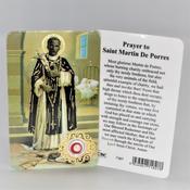St Martin prayer card image