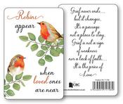 Robin Prayer Card