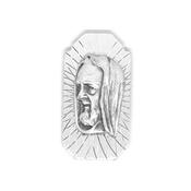 St Pio Car Plaque - Small Rectangle