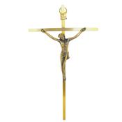 Large Brass Crucifix