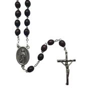 Saint Martin Rosary Beads (Brown) image