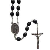 St. Martin Rosary Beads (Black) image