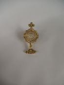 EUCHARISTIC MONSTRANCE LAPEL PIN image
