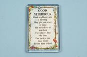 'GOOD NEIGHBOUR'  MAGNET