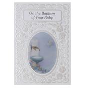 On the Baptism of Your Baby - 3D Design Dove
