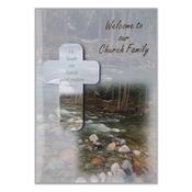 Welcome to our Church Family with Pocket Cross