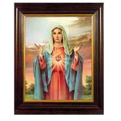 Sacred Heart of Mary Framed Picture