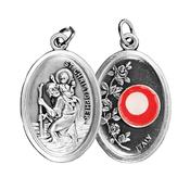 Saint Christopher Relic Medal