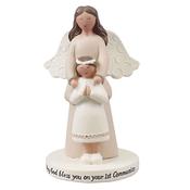 Communion Angel Statue – Girl, 4" Resin
