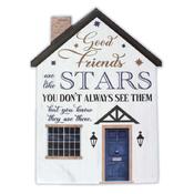 Good Friends Porcelain Plaque with Stand and Hanger