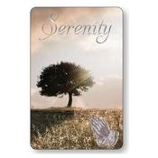 Serenity Keepsake Laminated Card