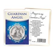 Guardian Angel Metal Pocket Token and Leaflet