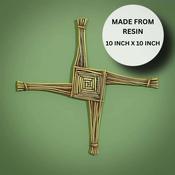 Resin St. Brigid’s Cross – 10 Inch Hanging