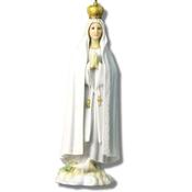 Our Lady of Fatima Resin Statue - Veronese Style, Hand- Painted