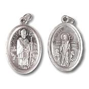 St Patrick &amp;amp; St Brigid 1-Inch Medal