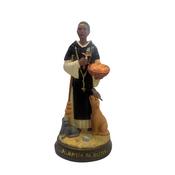 St Martin de Porres Resin Statue – 5 Inch Hand Painted
