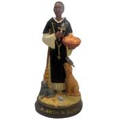 St Martin de Porres Resin Statue – 8 Inch Hand Painted