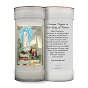 Fatima Pillar Candle – Pack of 2 (72-Hour Burn Time)