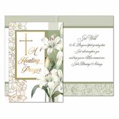 "Healing Prayer" Card – Foiled and Embossed Get Well