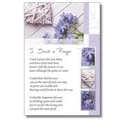 I Said a Prayer for You Today Card – Poem Verse Greeting Card