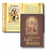 Colour Illustrated Lives of the Saints Book - Hard Back image