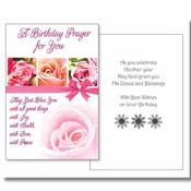 A Birthday Prayer for You Card