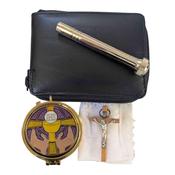 Communion Pyx Set with Hands &amp;amp; Chalice