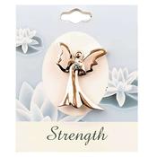 “Strength” Angel Pin