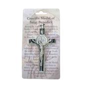 Black Enamel Benedict Crucifix