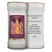 Our Lady of Health (Vailankanni) – Pack of 2 (62-Hour Burn Time)