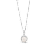 Sterling Silver Pearl Pendant Necklace - Gift Boxed image