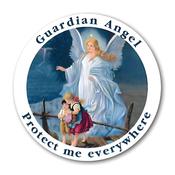 Guardian Angel Self-Adhesive Car Sticker – Protect Me Everywhere