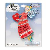 Wherever You Go Angel Car Visor Clip – My Heart Goes With You