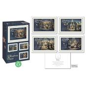 Christmas Peace Scripture Nativity Christmas Cards – Box of 18, 4 Designs