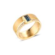 Baguette Cut Topaz Theia Ring image