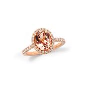 Morganite Montana Ring image