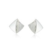 Shadow Lines Small Stud Earrings image