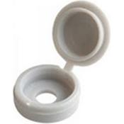 WHITE CLIP-OVER CAPS &amp; COVERS (PACK 250)