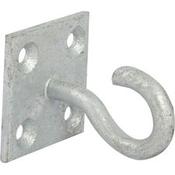 GALVANISED CHAIN HOOK ON PLATE