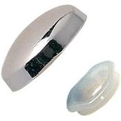 CHROME PLASTIDOME COVER &amp; CAPS (8)