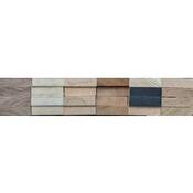 Hardwood Pack - 600mm x 44mm x 20mm (12 Pieces) - 6 WHITE OAK, 6 SAPELE image