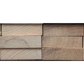 HARDWOOD PACK 1200mm x 44mm x 20mm (6 Pieces) - 3 WHITE OAK, 3 SAPELE image