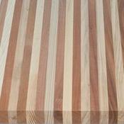 Multi-Species Solid Hardwood Panel. - 2400mm image