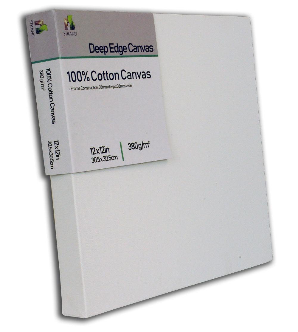20 x 20in - Deep Edge Canvas - 3.8 x 3.8cm - Pack of 6 in Cork ...