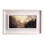 2032 Artist Frame - Canvas Size 14 x 10in (355.6 x 254mm - Outer Frame Size 526 x 424mm ( 2032 Outer Frame + Blanco Backing(Rout) + 1525 Chamfered Inner Frame) + fitted canvas board 14 x 10in + sawtooth hanger with screws